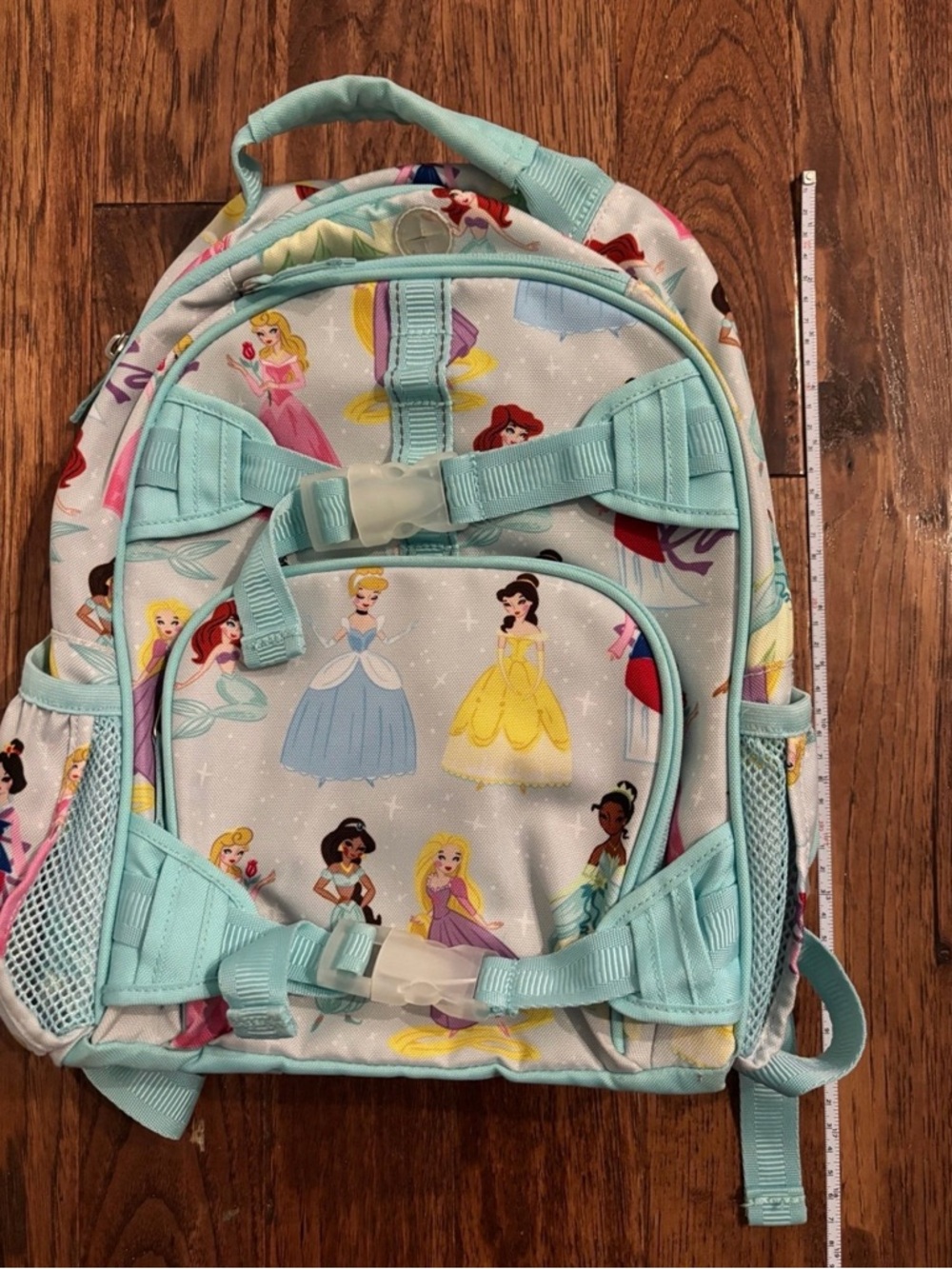 Pottery Barn Kids Small Size Backpack Disney Teal Princesses